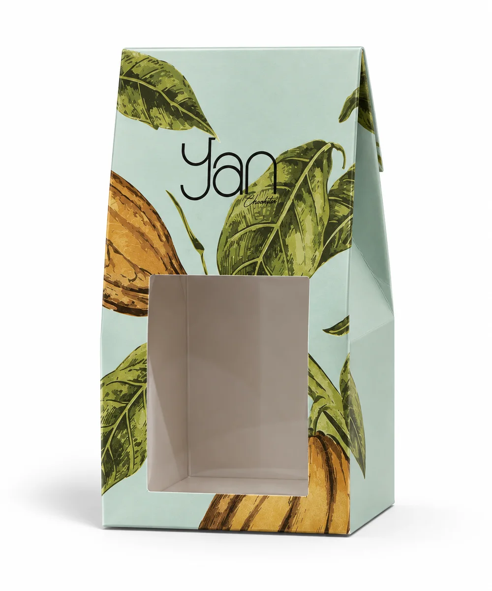 Boîte sachet à fenêtre Yan chocolatier