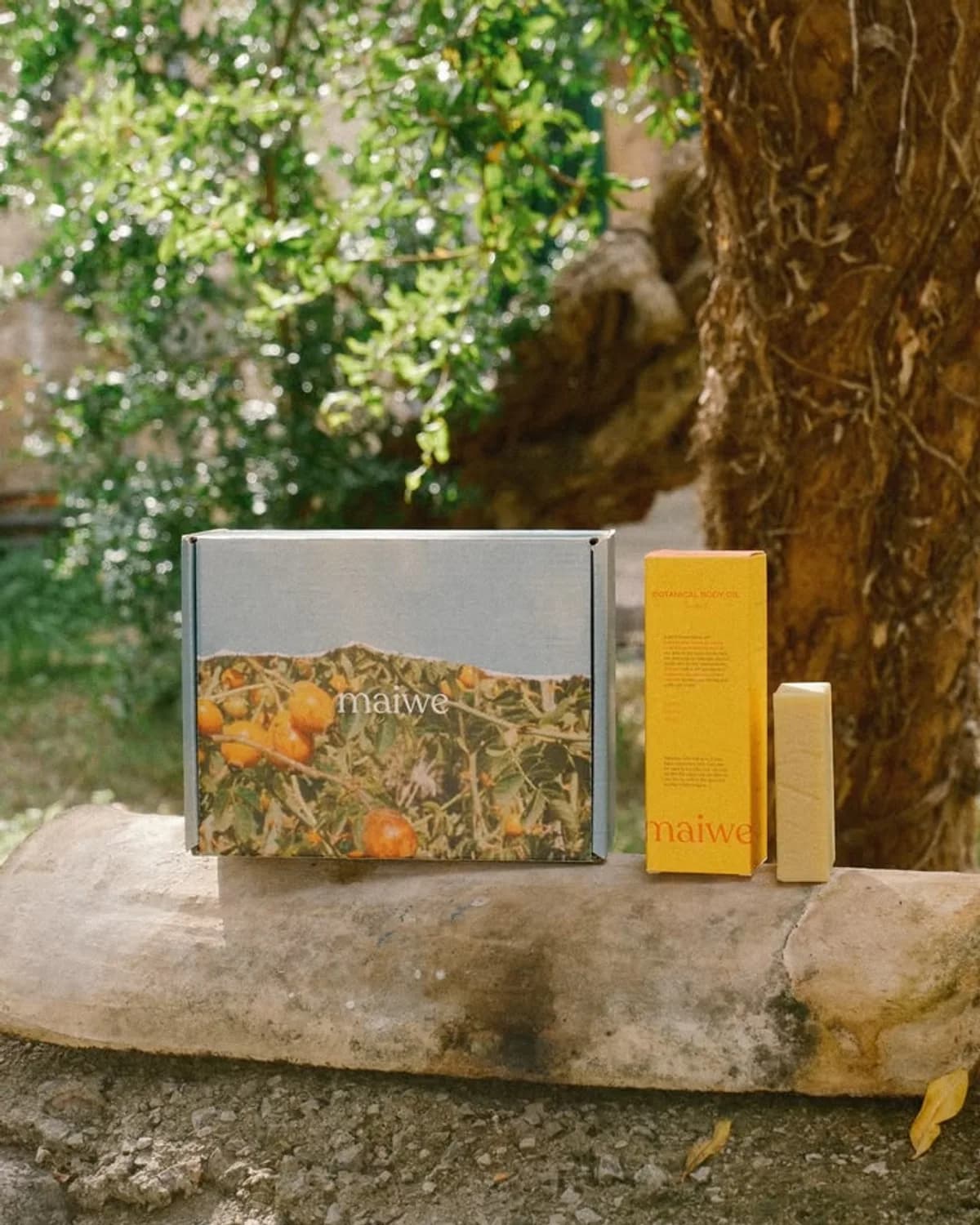 Box et étui produit pour Maïwé