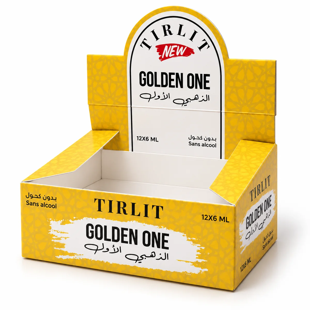 Présentoir de comptoir Tirlit vu de trois quarts