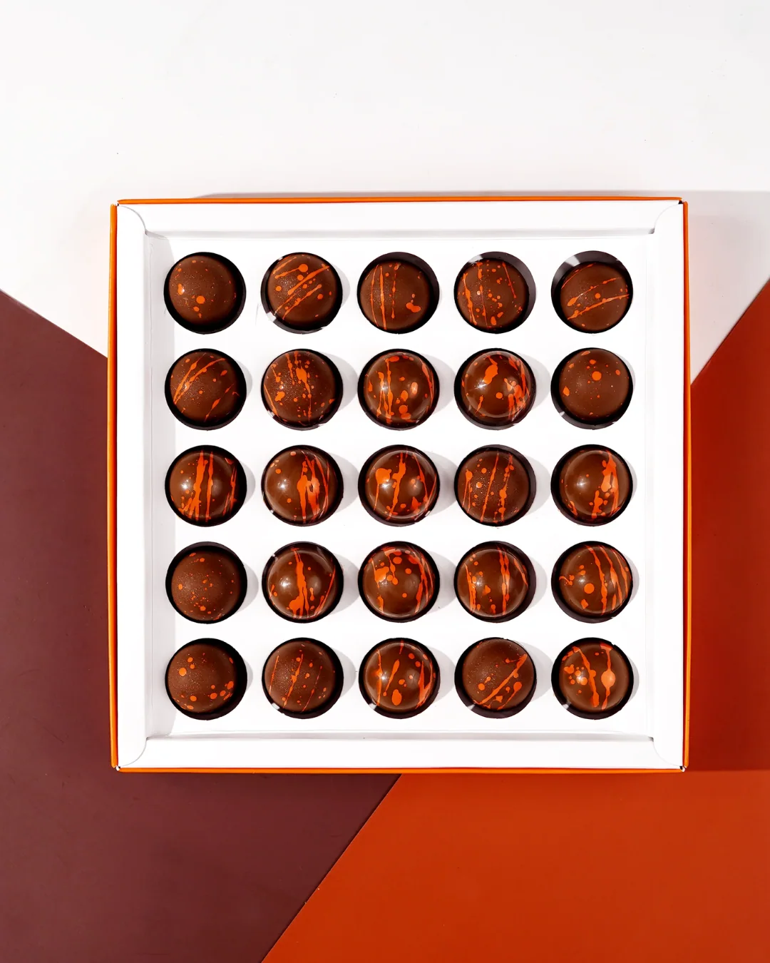 Boîte pour 25 chocolats