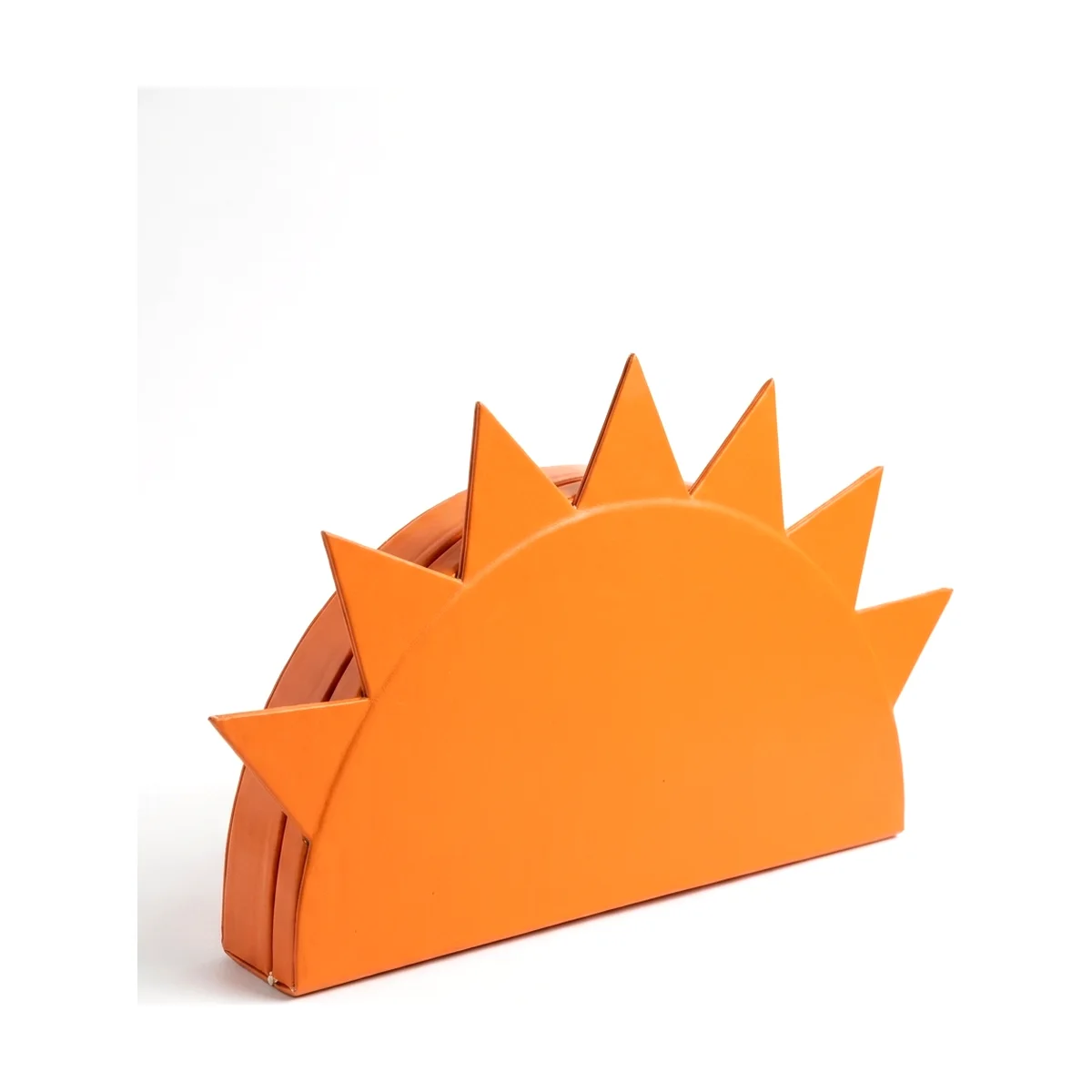 Coffret soleil orange vu de profil