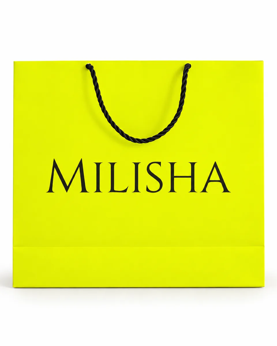 Sac papier Milisha, vue de face